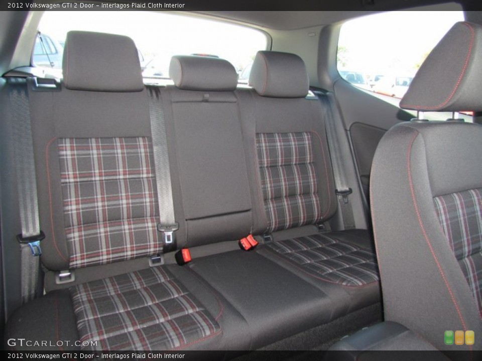 Interlagos Plaid Cloth Interior Photo for the 2012 Volkswagen GTI 2 Door #58783351