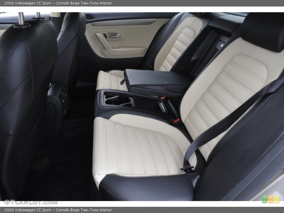 Cornsilk Beige Two-Tone Interior Photo for the 2009 Volkswagen CC Sport #58784743