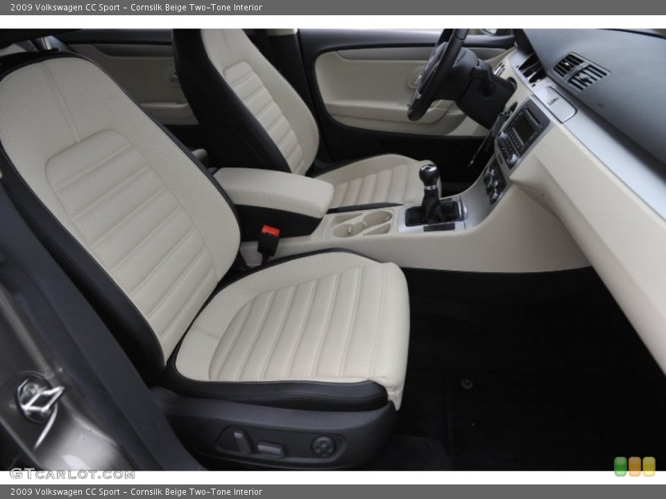 Cornsilk Beige Two-Tone Interior Photo for the 2009 Volkswagen CC Sport #58784836