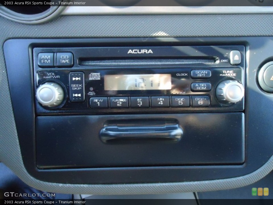 Titanium Interior Audio System for the 2003 Acura RSX Sports Coupe #58785205