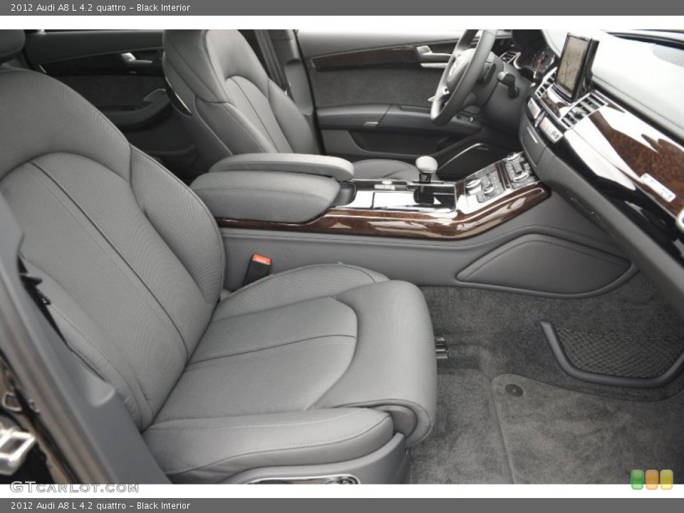 Black Interior Photo for the 2012 Audi A8 L 4.2 quattro #58785871