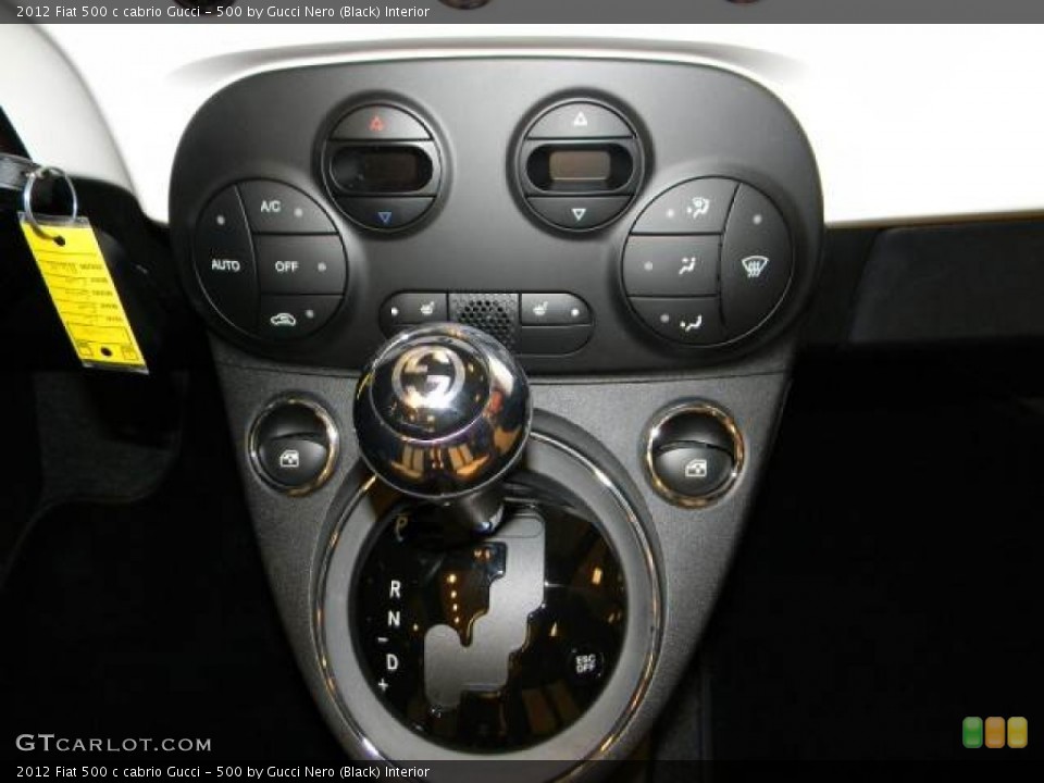 500 by Gucci Nero (Black) Interior Transmission for the 2012 Fiat 500 c cabrio Gucci #58787869