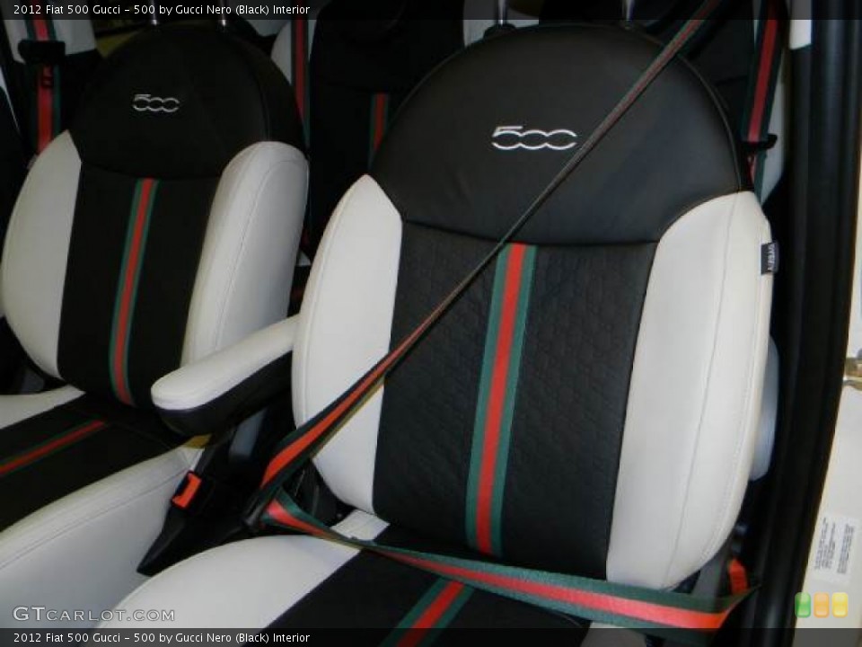 500 by Gucci Nero (Black) Interior Photo for the 2012 Fiat 500 Gucci #58788016
