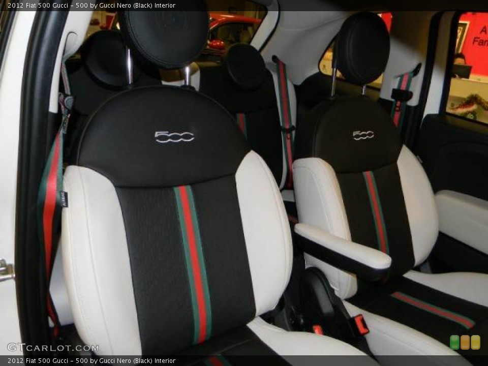 500 by Gucci Nero (Black) Interior Photo for the 2012 Fiat 500 Gucci #58788052
