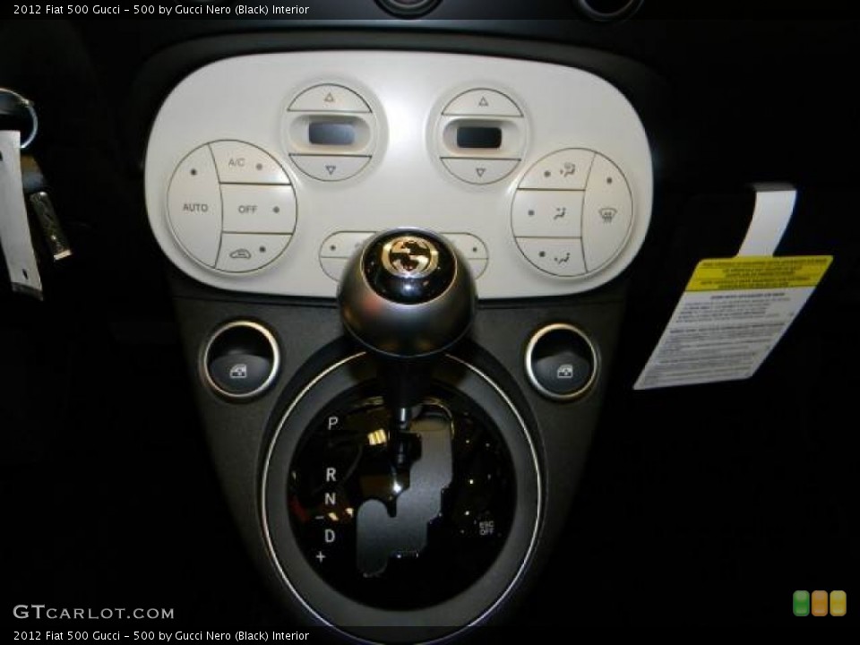 500 by Gucci Nero (Black) Interior Transmission for the 2012 Fiat 500 Gucci #58788085