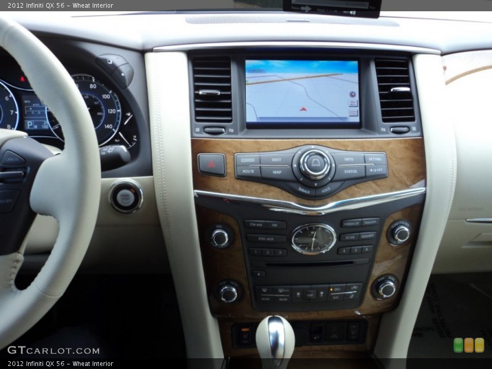 Wheat Interior Controls for the 2012 Infiniti QX 56 #58790482