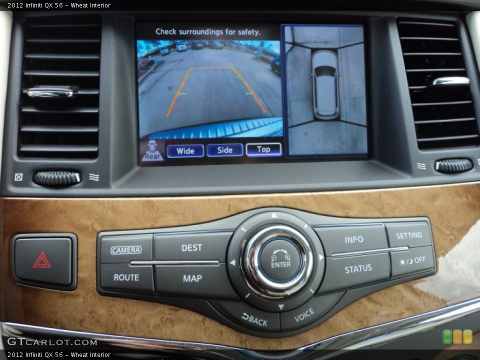 Wheat Interior Controls for the 2012 Infiniti QX 56 #58790501