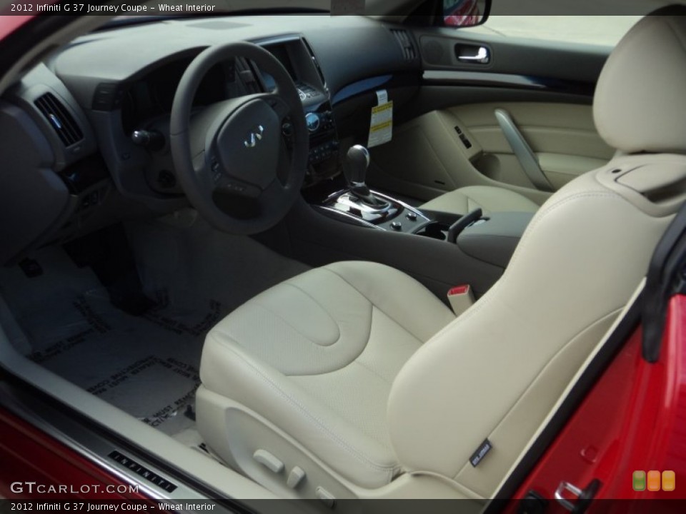 Wheat Interior Photo for the 2012 Infiniti G 37 Journey Coupe #58790771
