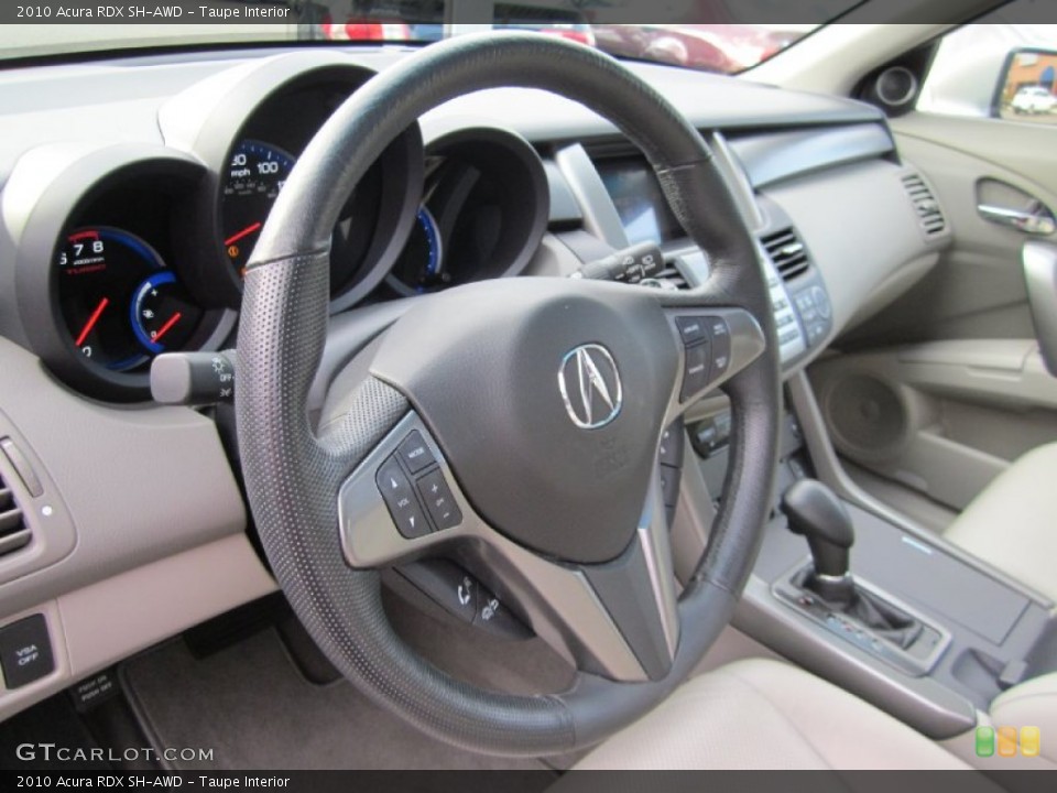Taupe Interior Steering Wheel for the 2010 Acura RDX SH-AWD #58790879