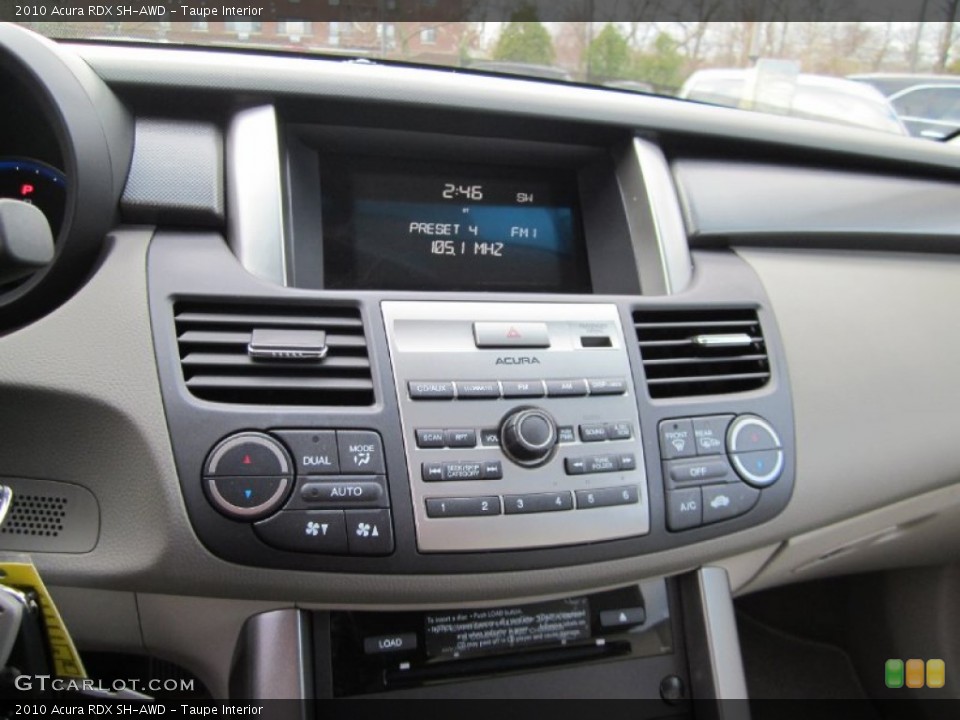 Taupe Interior Controls for the 2010 Acura RDX SH-AWD #58790887