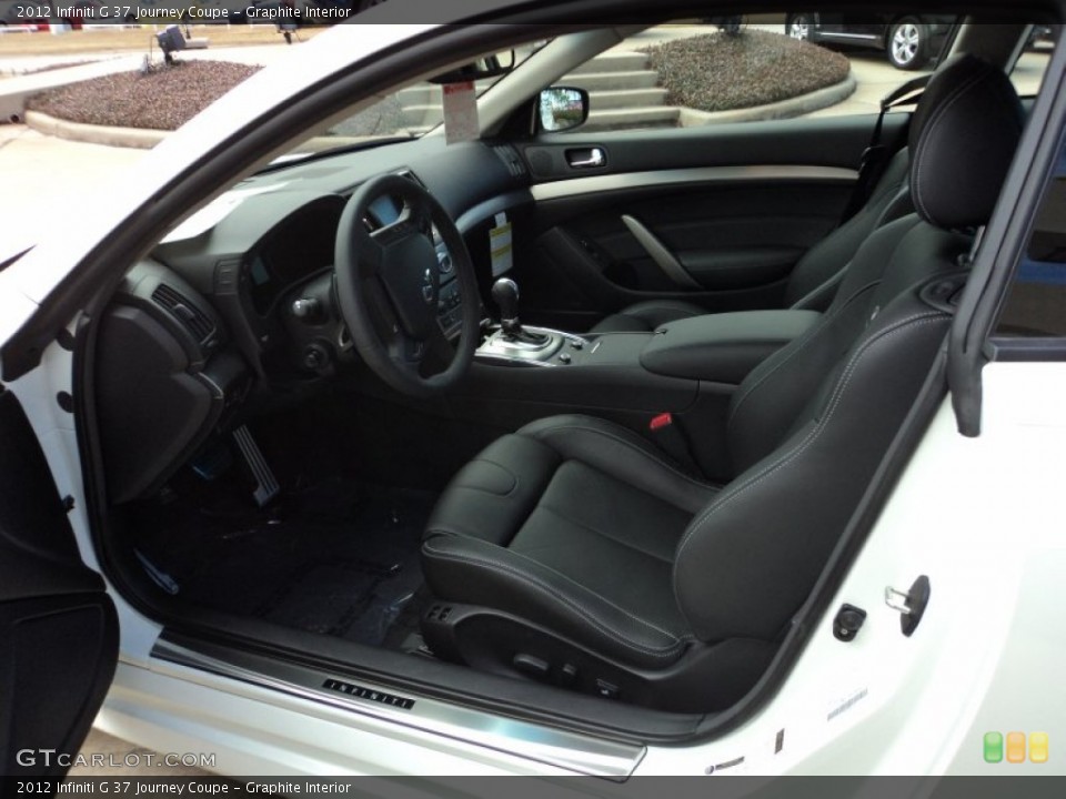Graphite Interior Photo for the 2012 Infiniti G 37 Journey Coupe #58790908