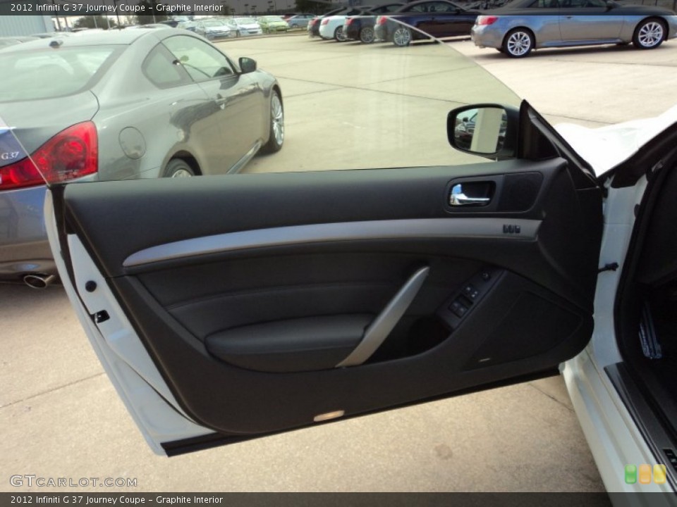 Graphite Interior Door Panel for the 2012 Infiniti G 37 Journey Coupe #58790914