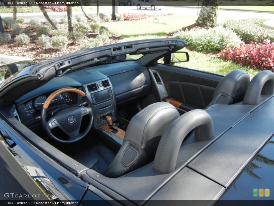 Ebony Interior Photo for the 2004 Cadillac XLR Roadster #58791541