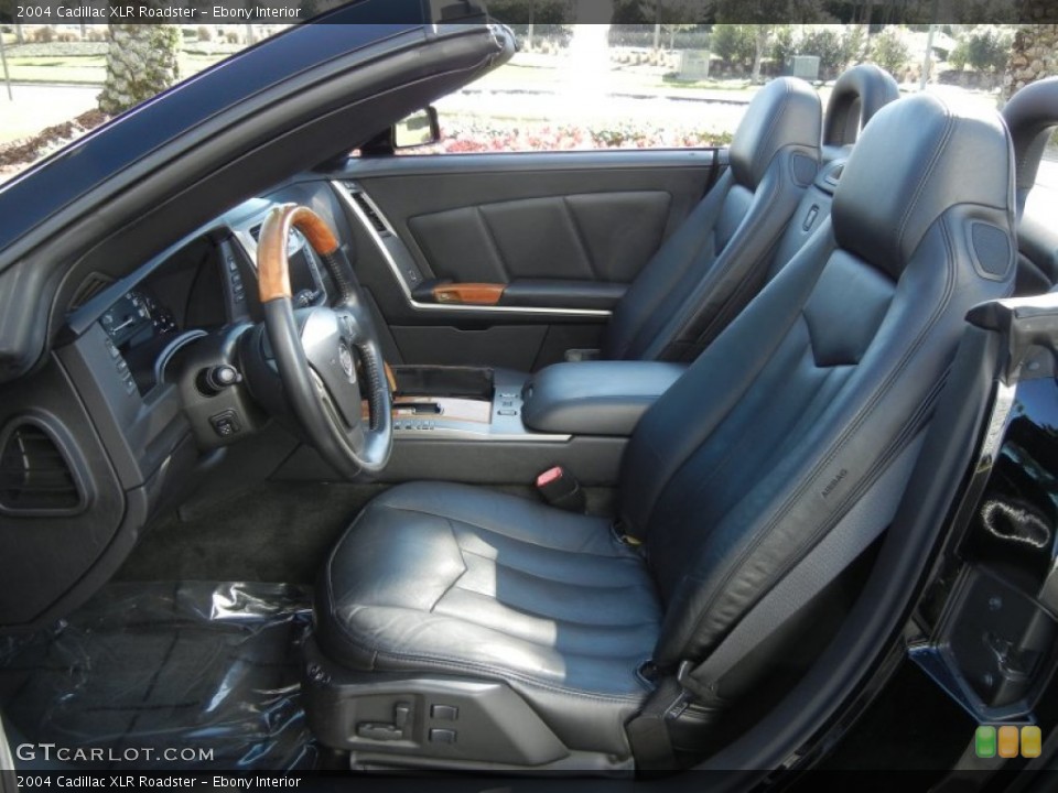 Ebony Interior Photo for the 2004 Cadillac XLR Roadster #58791588