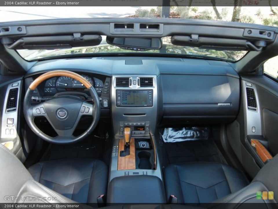 Ebony Interior Dashboard for the 2004 Cadillac XLR Roadster #58791641