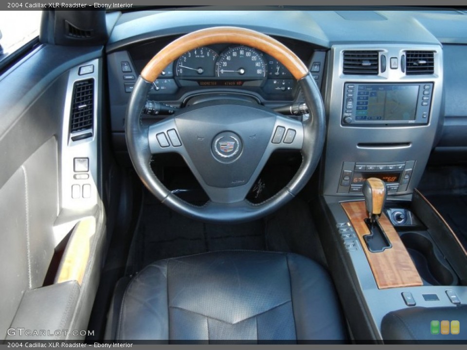 Ebony Interior Dashboard for the 2004 Cadillac XLR Roadster #58791651