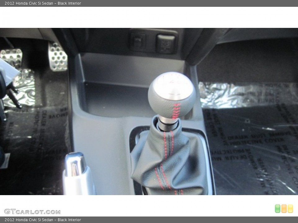 Black Interior Transmission for the 2012 Honda Civic Si Sedan #58792279