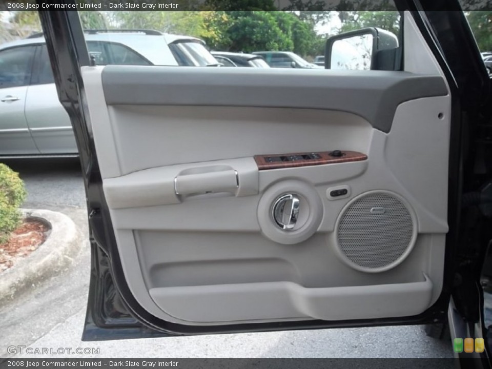 Dark Slate Gray Interior Door Panel for the 2008 Jeep Commander Limited #58794512
