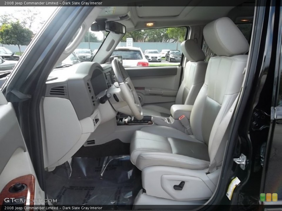 Dark Slate Gray Interior Photo for the 2008 Jeep Commander Limited #58794519