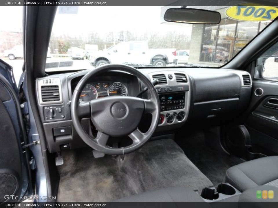 Dark Pewter Interior Dashboard for the 2007 GMC Canyon SLE Crew Cab 4x4 #58795233