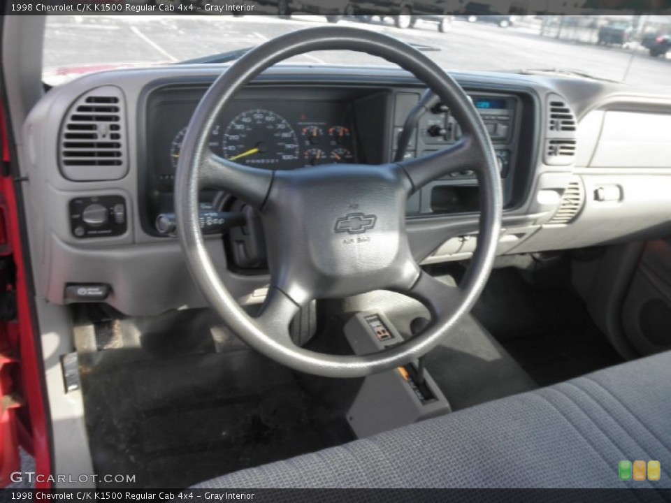 Gray Interior Steering Wheel for the 1998 Chevrolet C/K K1500 Regular Cab 4x4 #58795704