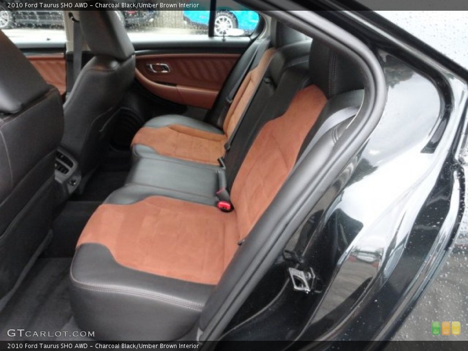 Charcoal Black/Umber Brown Interior Photo for the 2010 Ford Taurus SHO AWD #58796126