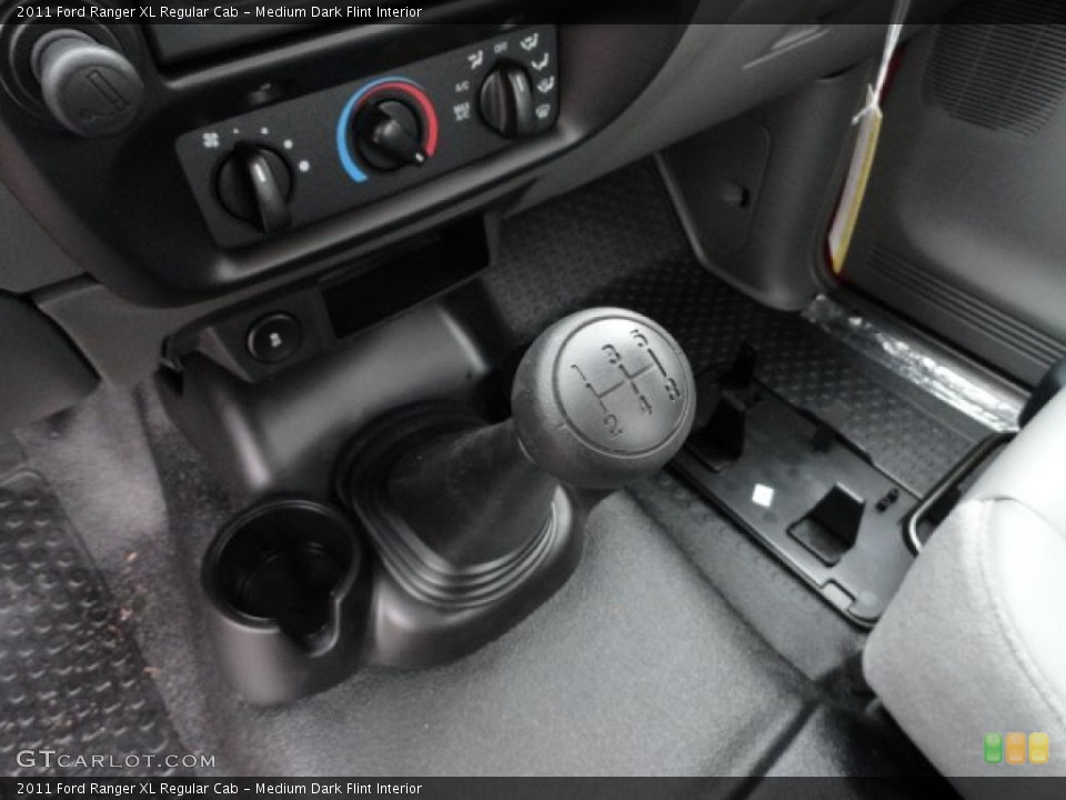 Medium Dark Flint Interior Transmission for the 2011 Ford Ranger XL Regular Cab #58797384