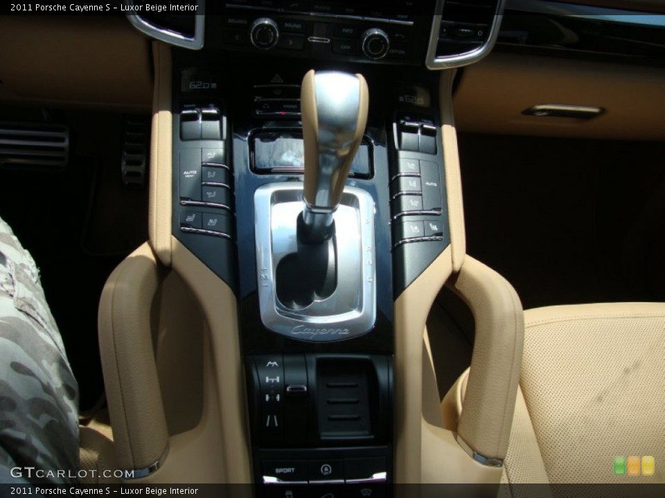 Luxor Beige Interior Transmission for the 2011 Porsche Cayenne S #58798179