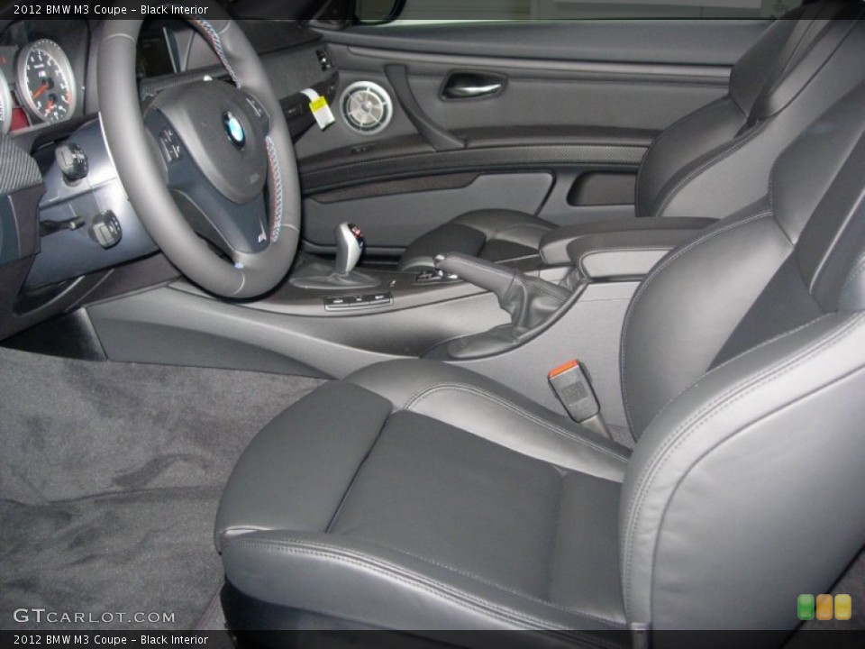 Black Interior Photo for the 2012 BMW M3 Coupe #58798570