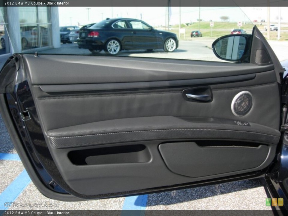 Black Interior Door Panel for the 2012 BMW M3 Coupe #58798629