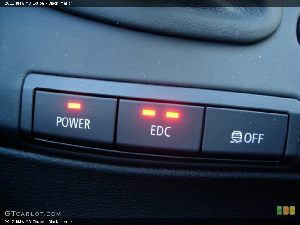 Black Interior Controls for the 2012 BMW M3 Coupe #58798665