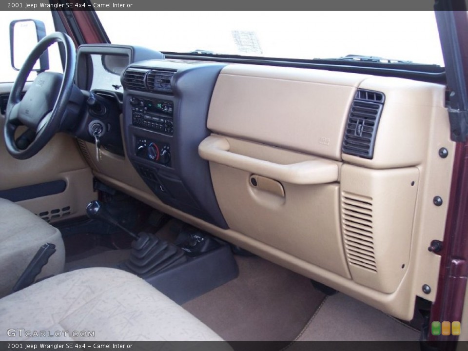 Camel Interior Dashboard for the 2001 Jeep Wrangler SE 4x4 #58799133
