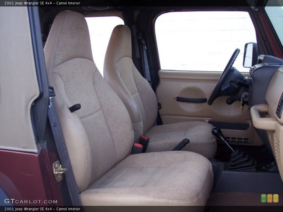 Camel Interior Photo for the 2001 Jeep Wrangler SE 4x4 #58799150