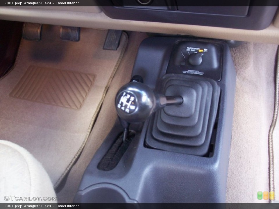 Camel Interior Transmission for the 2001 Jeep Wrangler SE 4x4 #58799214