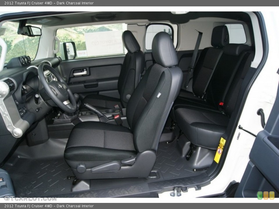 Dark Charcoal Interior Photo for the 2012 Toyota FJ Cruiser 4WD #58801383