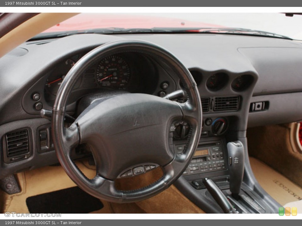 Tan Interior Dashboard for the 1997 Mitsubishi 3000GT SL #58802553