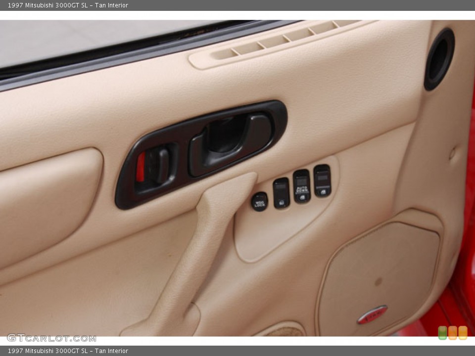 Tan Interior Controls for the 1997 Mitsubishi 3000GT SL #58802622