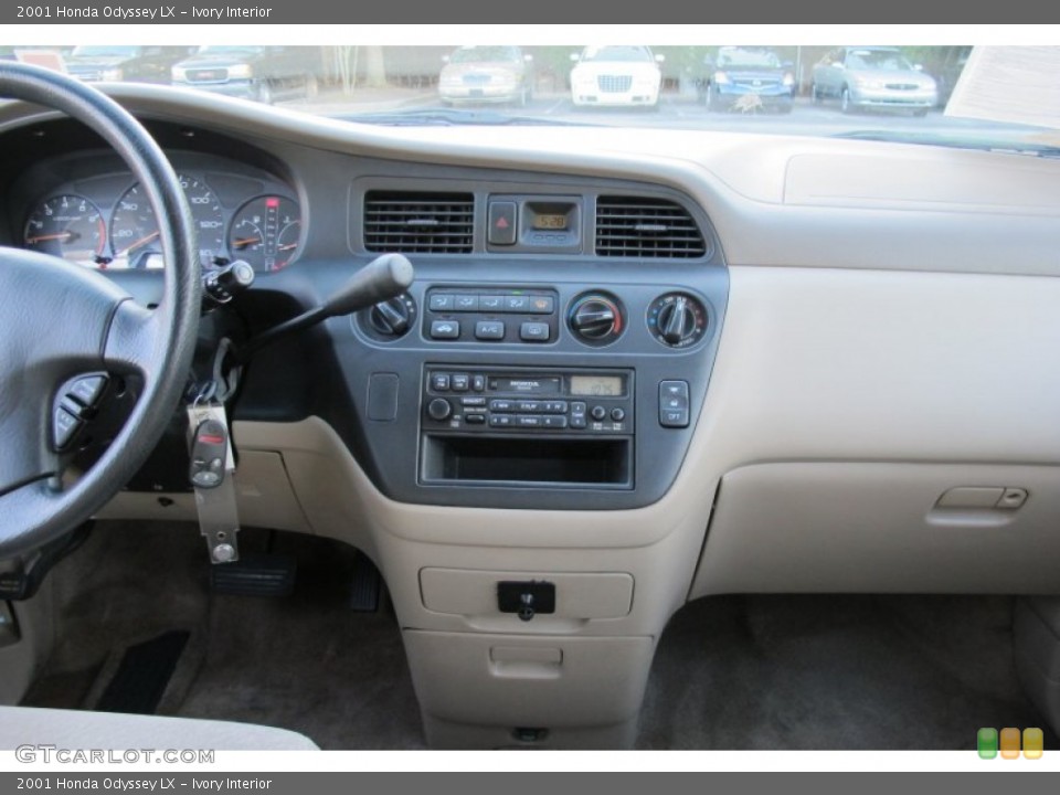 Ivory Interior Dashboard for the 2001 Honda Odyssey LX #58804404