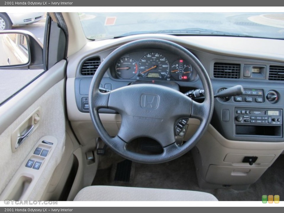 Ivory Interior Dashboard for the 2001 Honda Odyssey LX #58804422