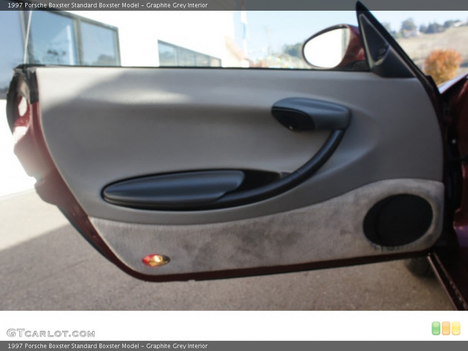 Graphite Grey Interior Door Panel for the 1997 Porsche Boxster  #58805998