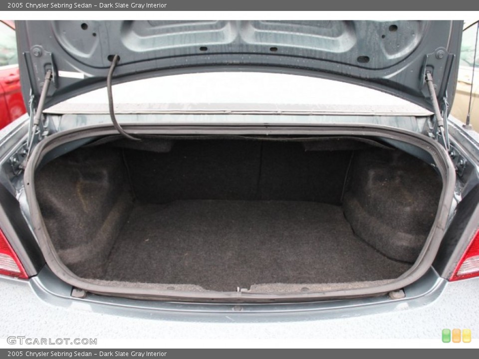 Dark Slate Gray Interior Trunk for the 2005 Chrysler Sebring Sedan #58808865