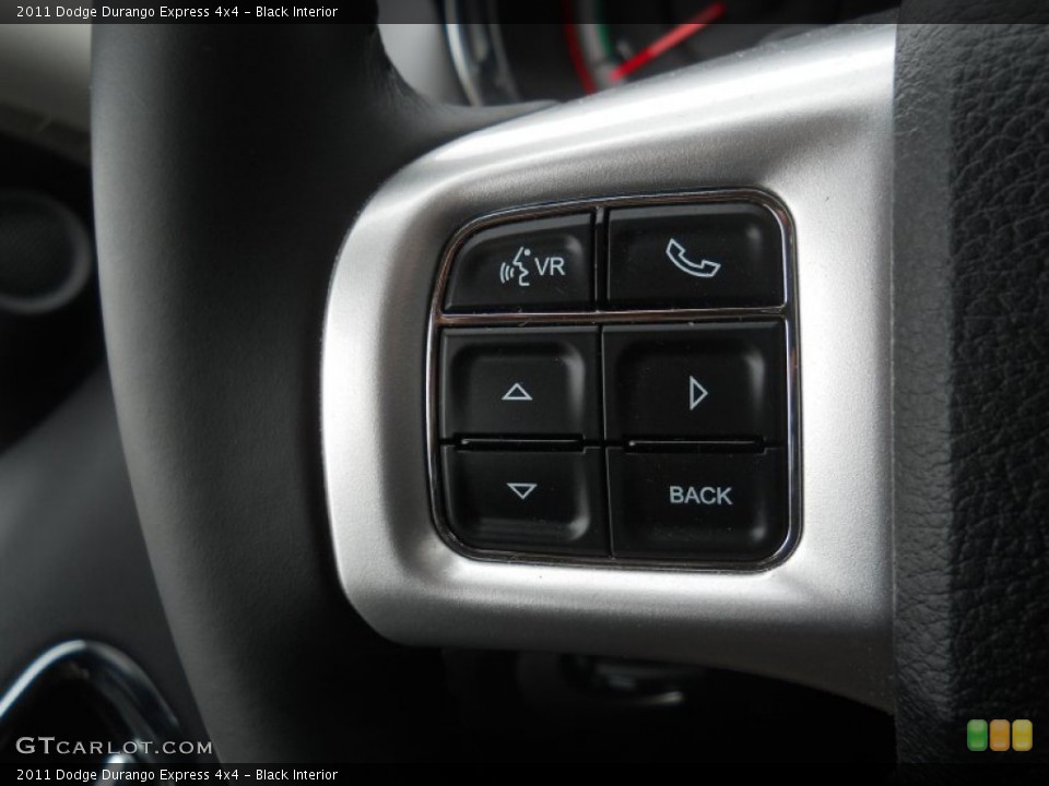 Black Interior Controls for the 2011 Dodge Durango Express 4x4 #58811196