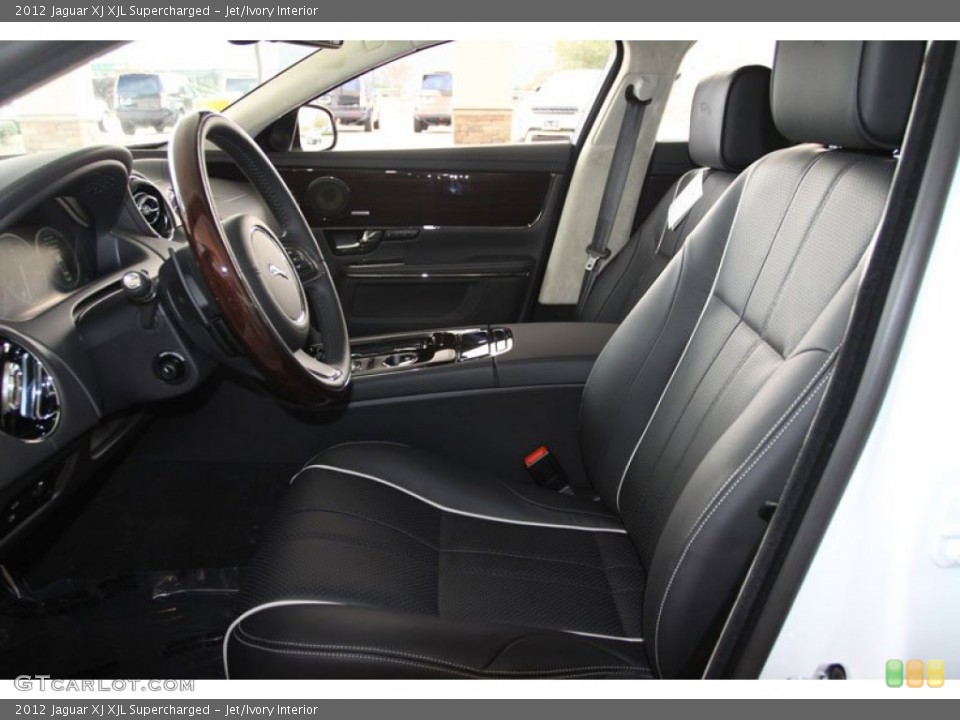Jet/Ivory Interior Photo for the 2012 Jaguar XJ XJL Supercharged #58811559