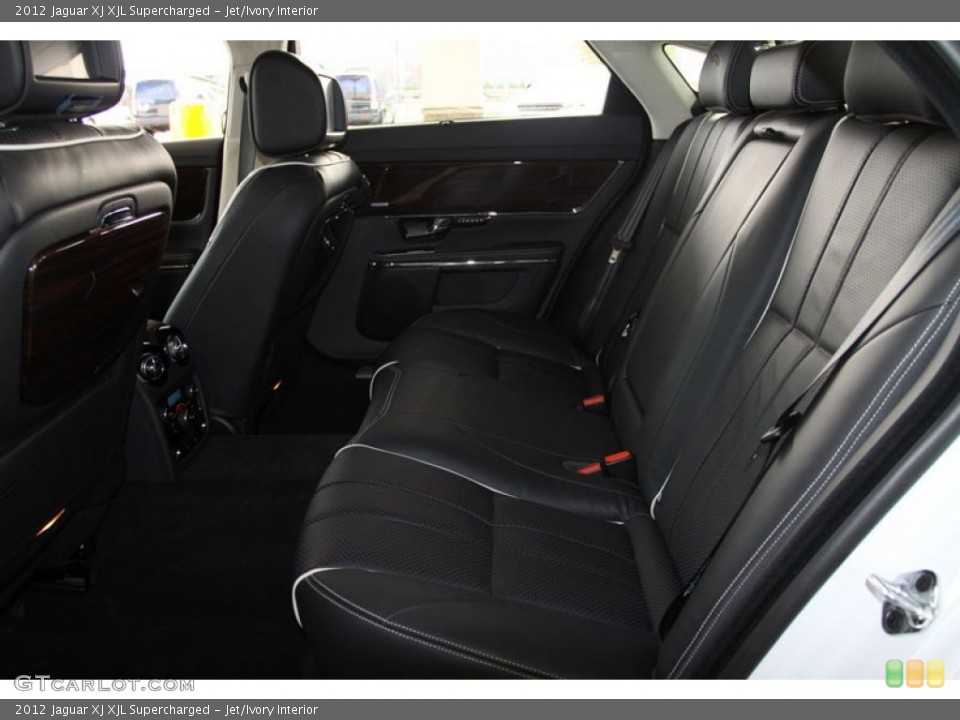 Jet/Ivory Interior Photo for the 2012 Jaguar XJ XJL Supercharged #58811568