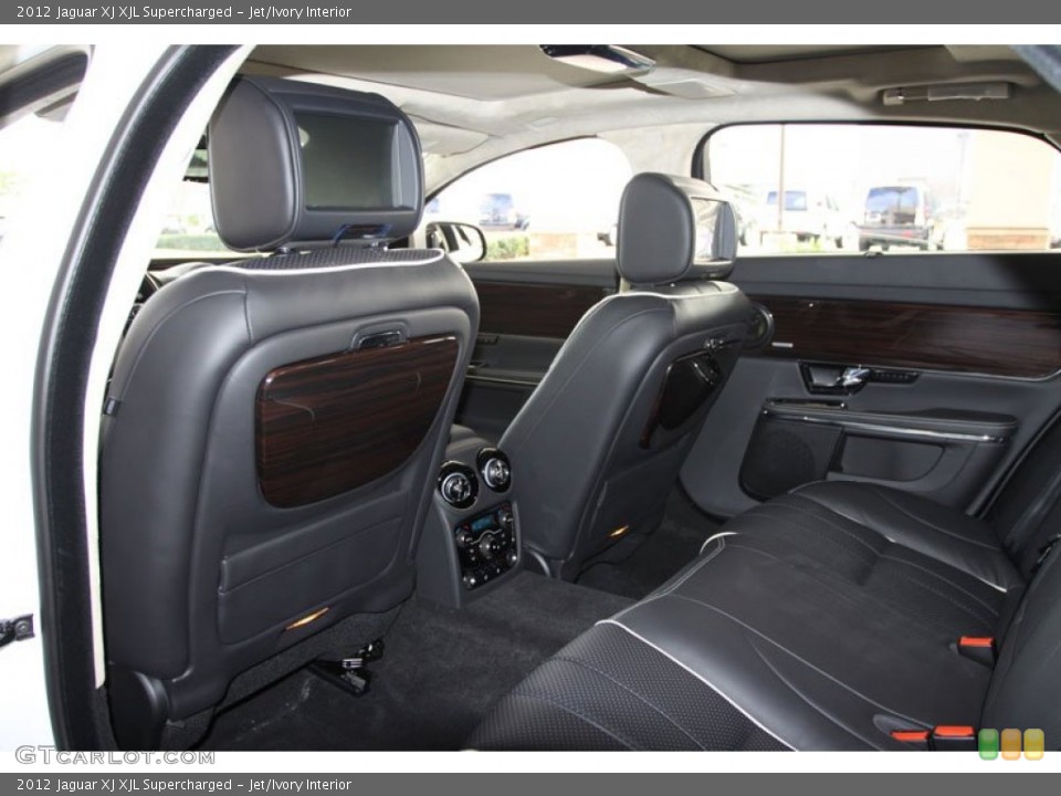 Jet/Ivory Interior Photo for the 2012 Jaguar XJ XJL Supercharged #58811643