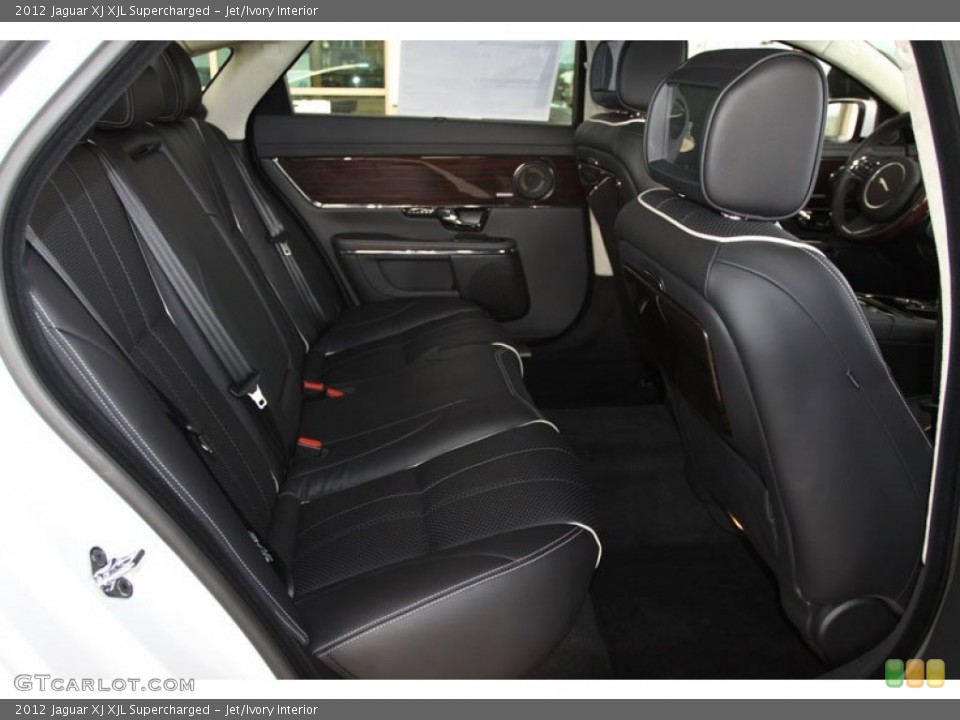 Jet/Ivory Interior Photo for the 2012 Jaguar XJ XJL Supercharged #58811706