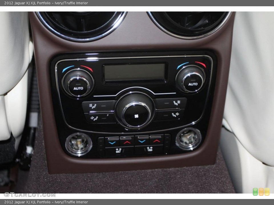 Ivory/Truffle Interior Controls for the 2012 Jaguar XJ XJL Portfolio #58812183
