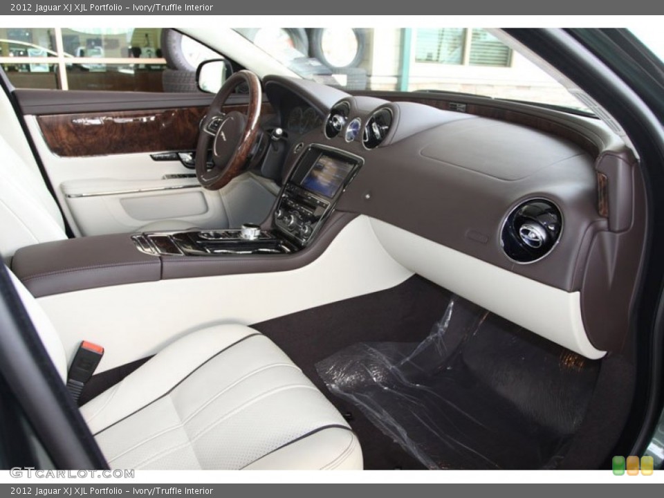 Ivory/Truffle Interior Dashboard for the 2012 Jaguar XJ XJL Portfolio #58812225