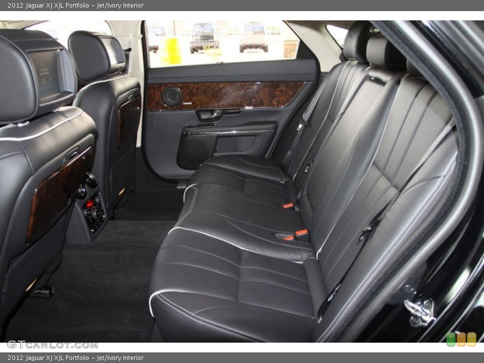 Jet/Ivory Interior Photo for the 2012 Jaguar XJ XJL Portfolio #58812333