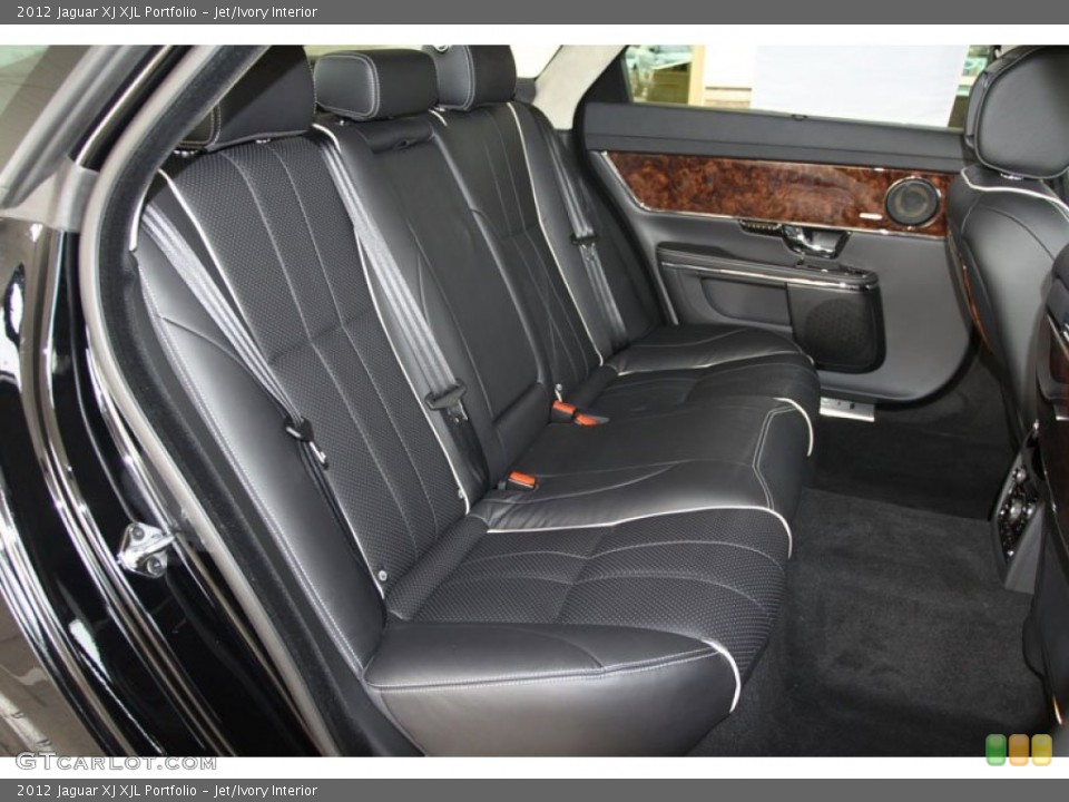 Jet/Ivory Interior Photo for the 2012 Jaguar XJ XJL Portfolio #58812471